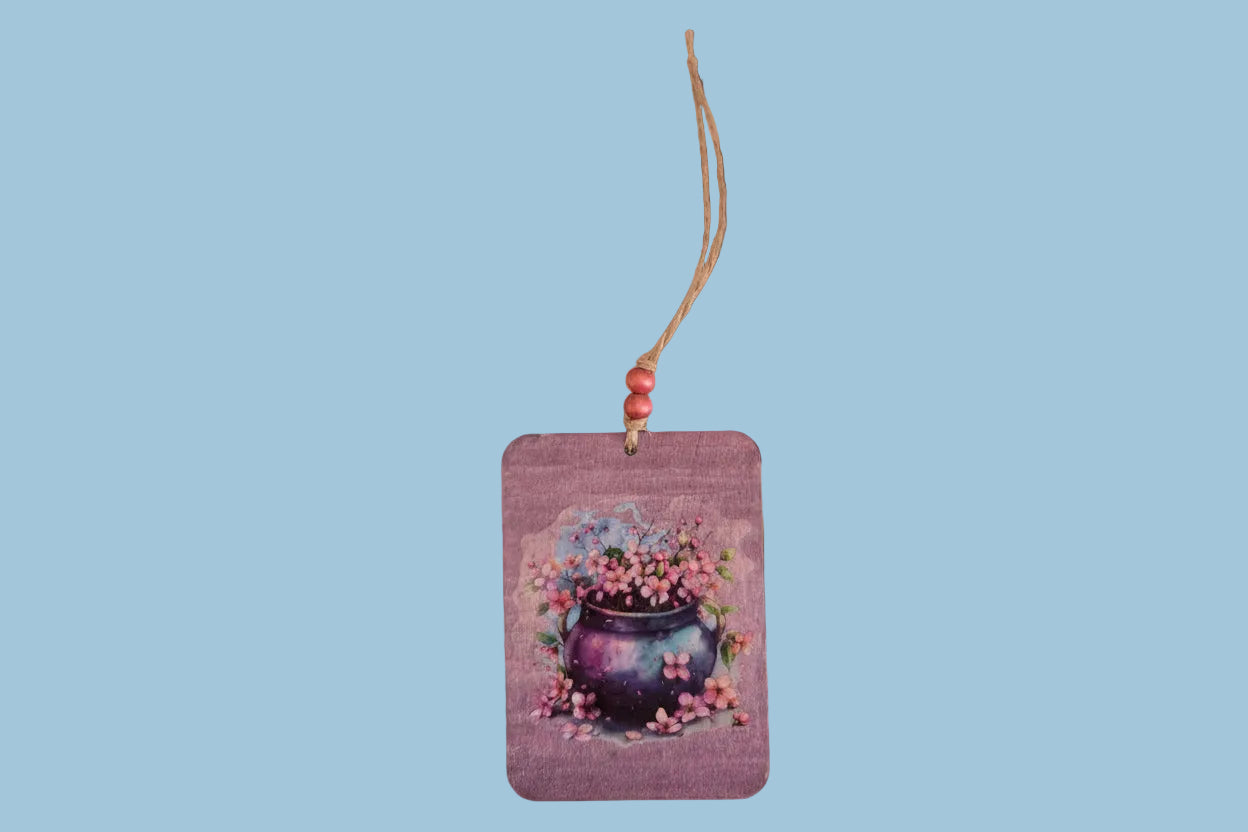 Large Tag - purple