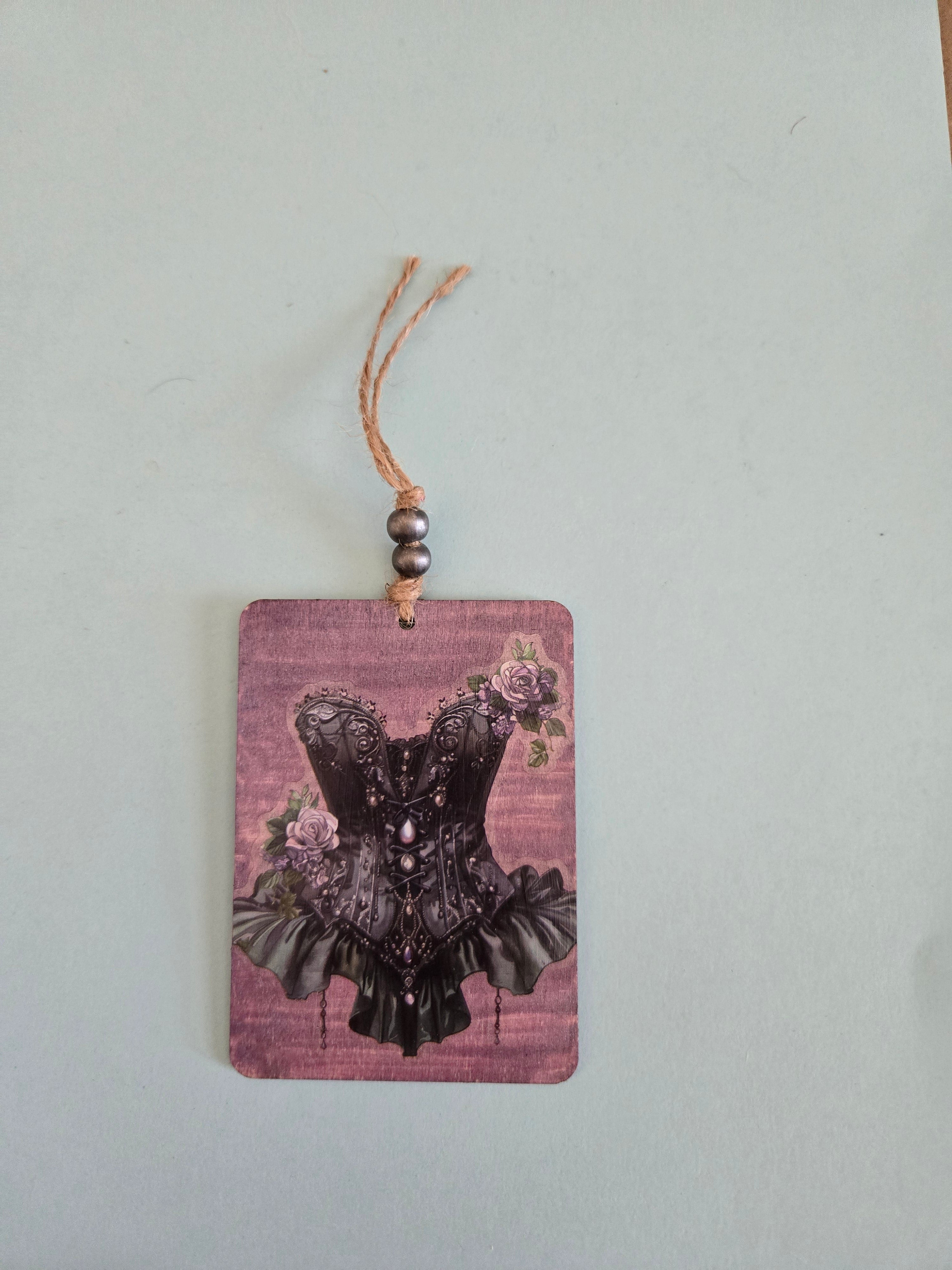Large Tag -  purple